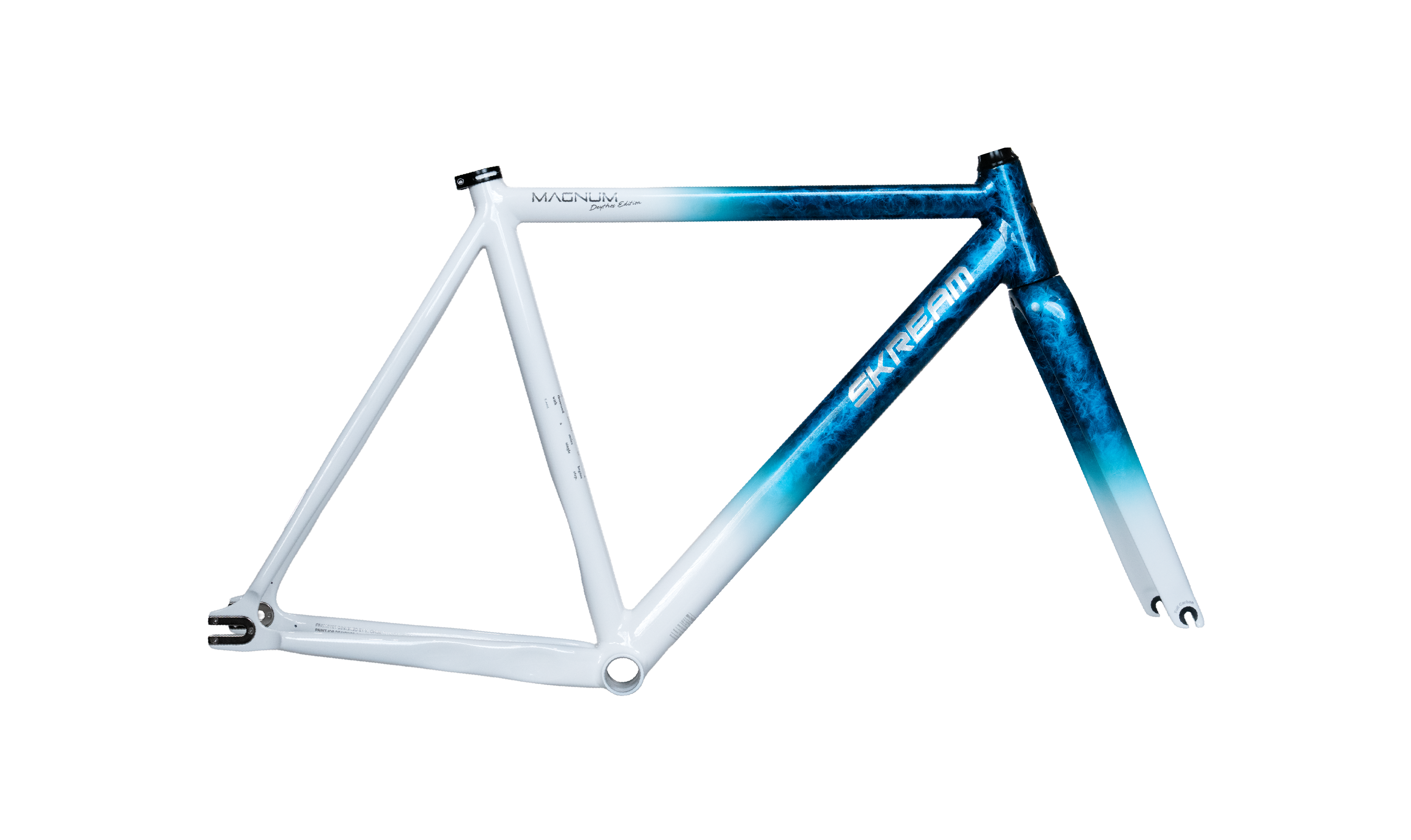 Skreambikes Magnum Deythos Edition Glacier Frameset: Fixed Gear