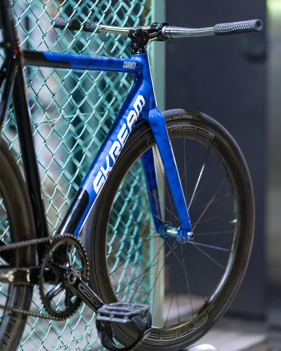 Skreambikes Magnum Smokey Limited Edition fixed gear frameset in Blue color