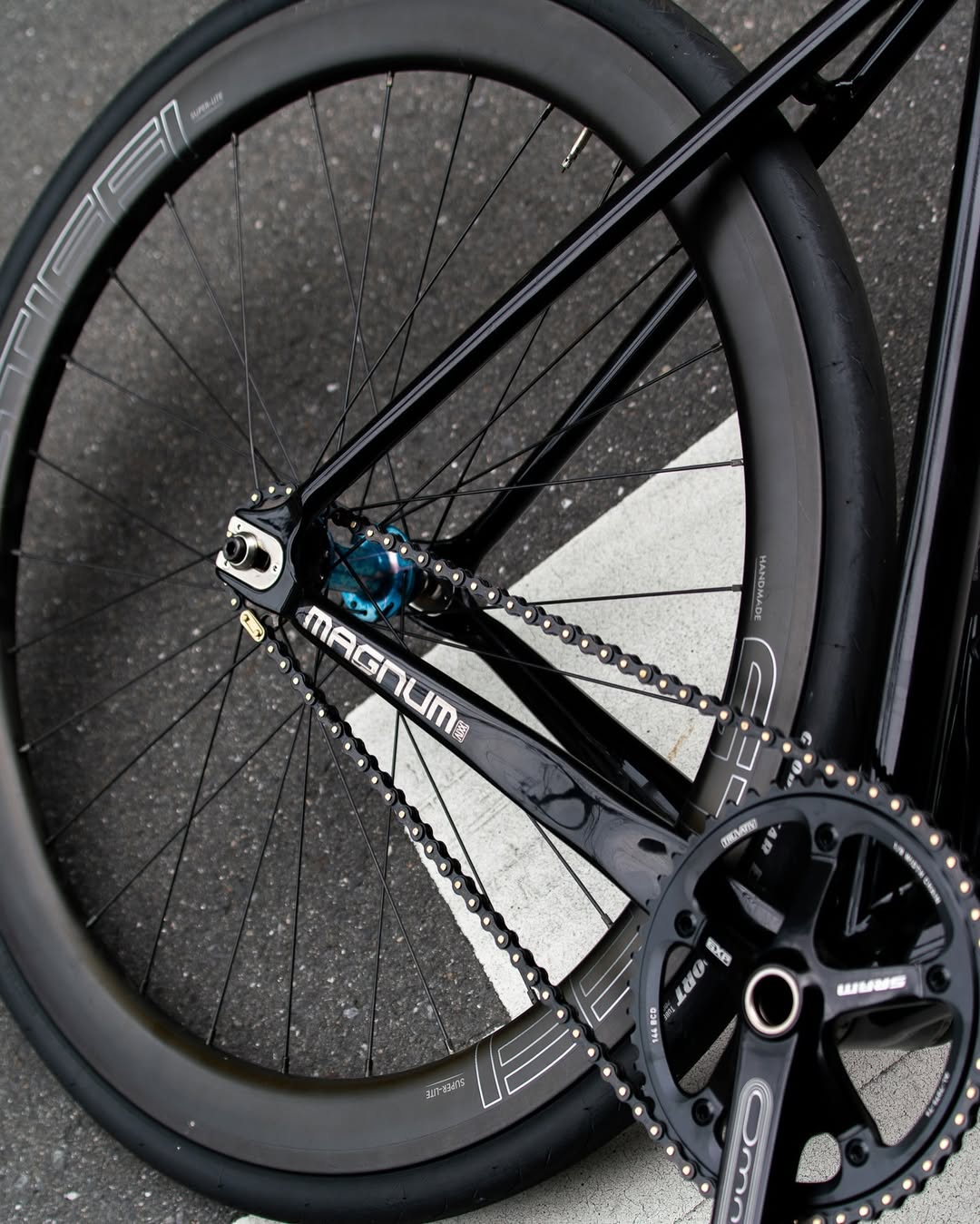 Skreambikes Magnum Smokey Limited Edition fixed gear frameset in Blue color