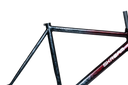 Skreambikes Magnum Deythos Edition fixed gear frameset in Ember Red Black color