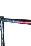 Skreambikes Magnum Deythos Edition fixed gear frameset in Ember Red Black color