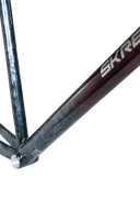 Skreambikes Magnum Deythos Edition fixed gear frameset in Ember Red Black color