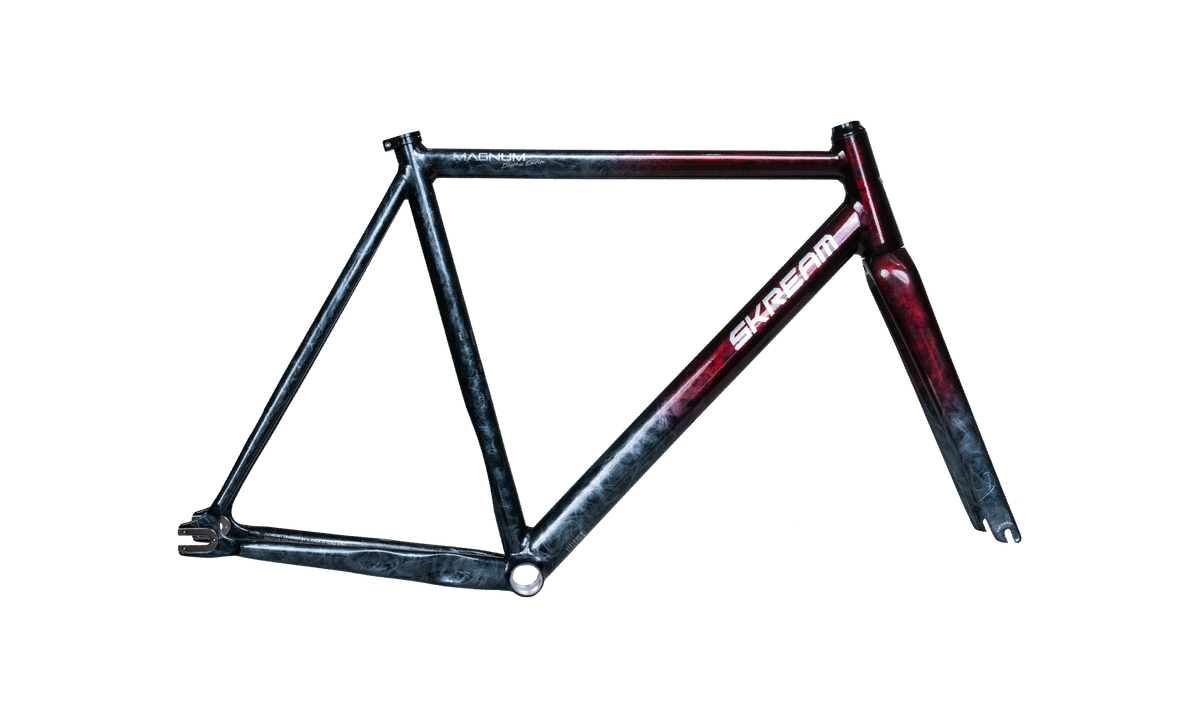 Skreambikes Magnum Deythos Special Edition Ember Frameset: Fixed