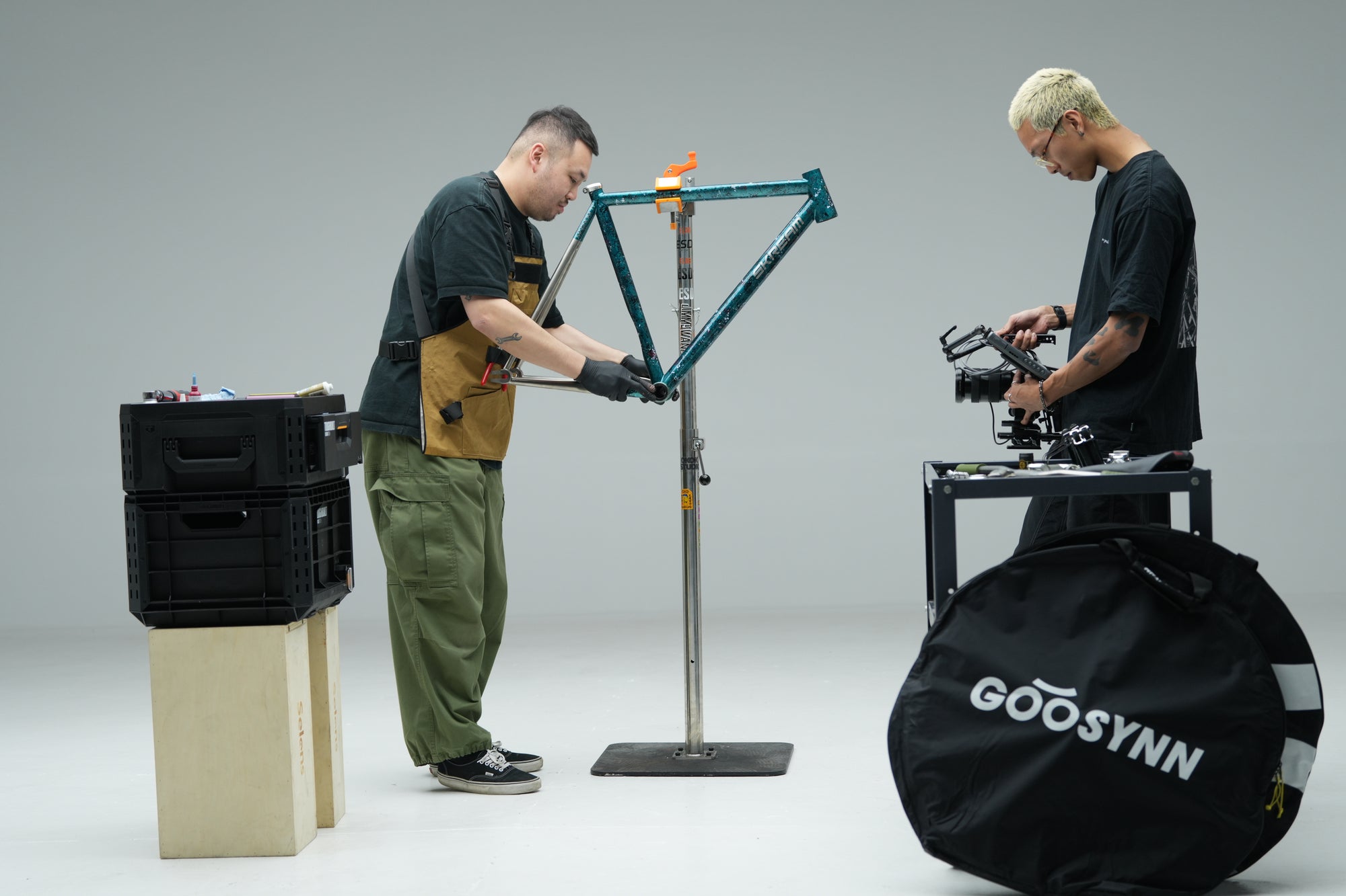 Skreambikes Magnum Titanium fixed gear frameset