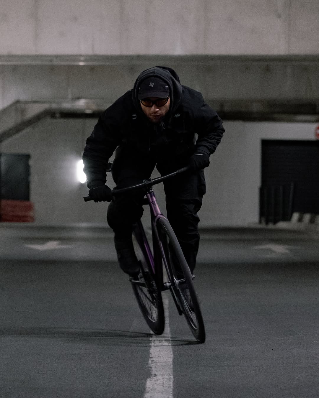 Skreambikes Magnum fixed gear frameset in Midnight Purple IV colour