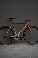 Skreambikes Ranger Tracklocross frameset in Sepia brown color