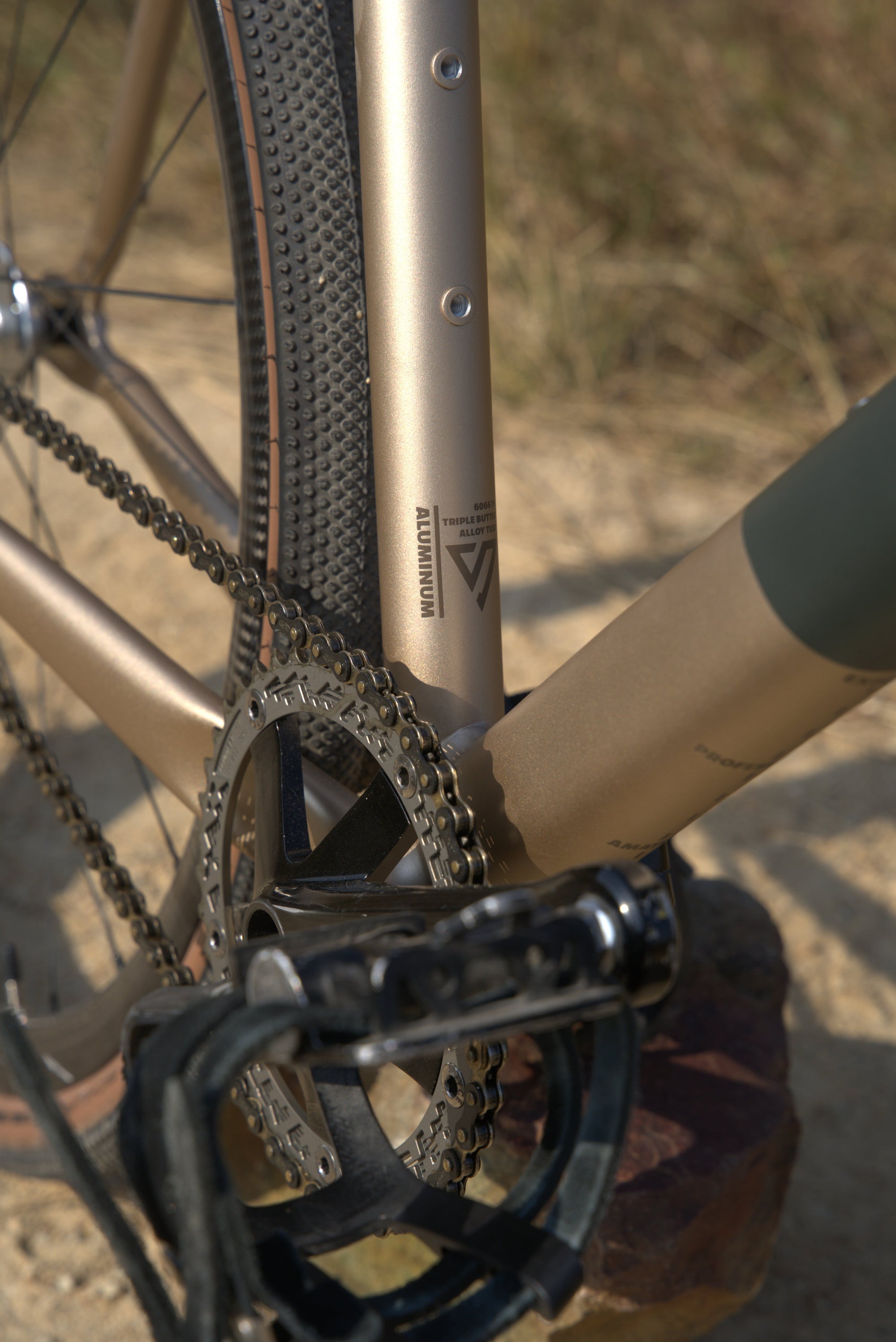Skreambikes Ranger Tracklocross frameset in Forest Green color
